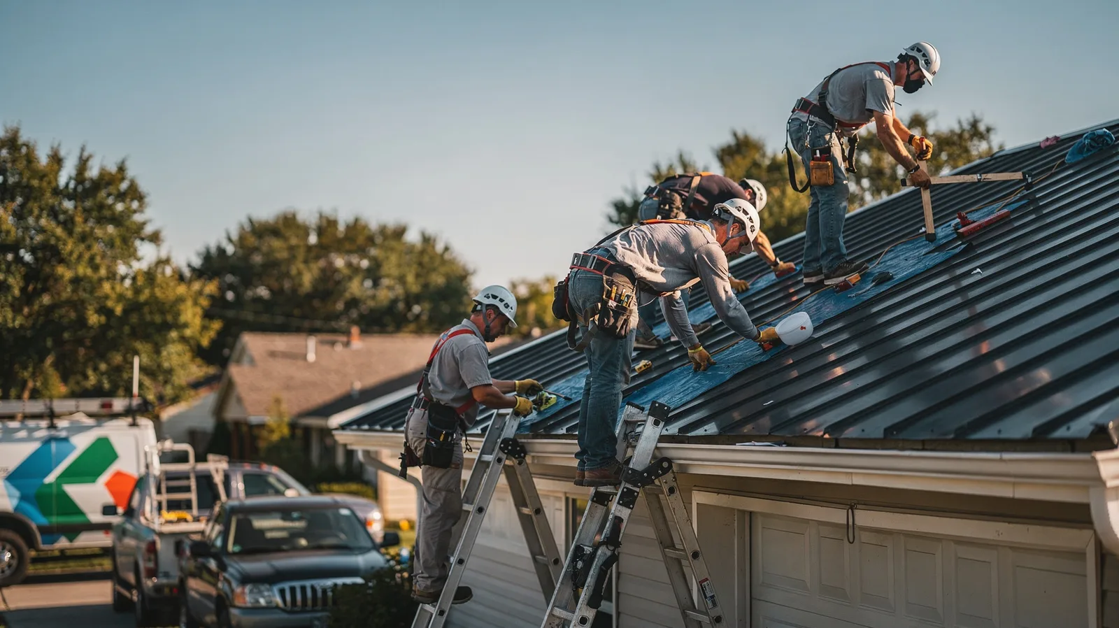 Metal Roof Installation in Fountain City, IN near me